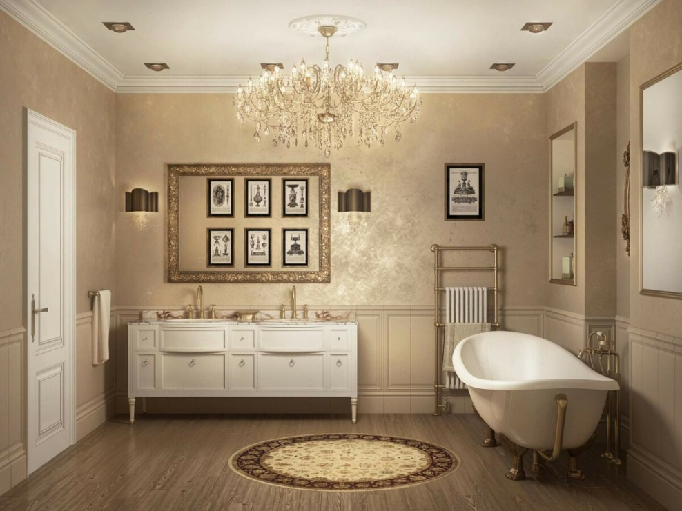 Ванна в стиле Неоклассика