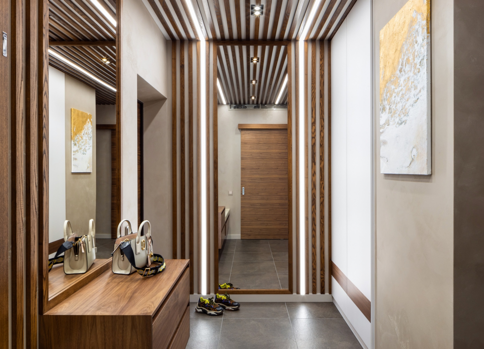 Баффели в прихожей