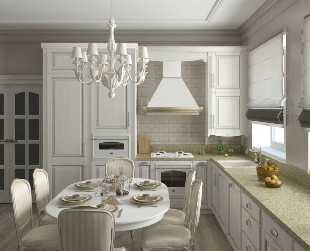 Кухня современная классика