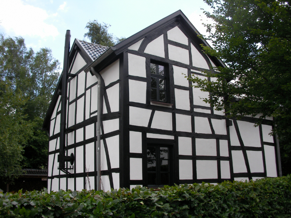 Дом в стиле фахверк