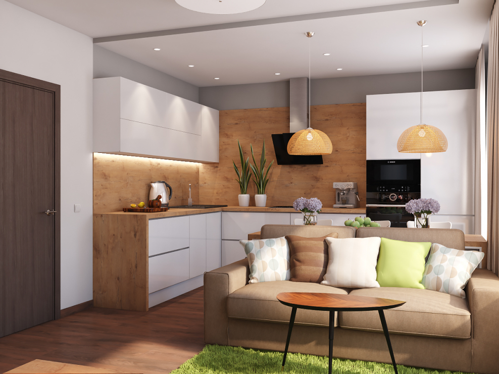 Кухня студия