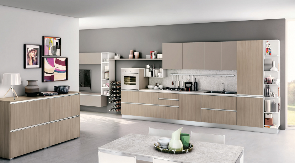 Кухни Модерн прямые