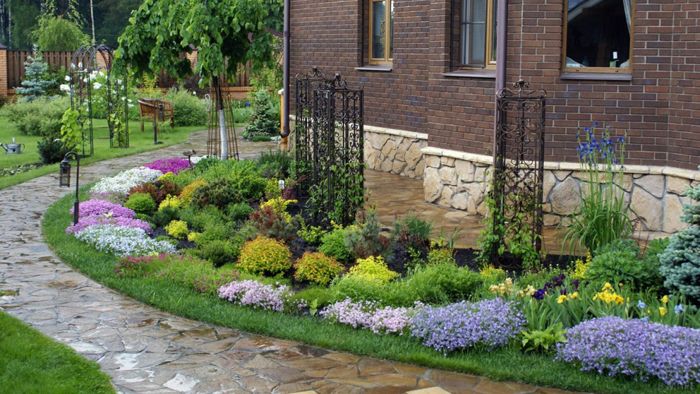 Смешанные бордюры(миксбордеры)