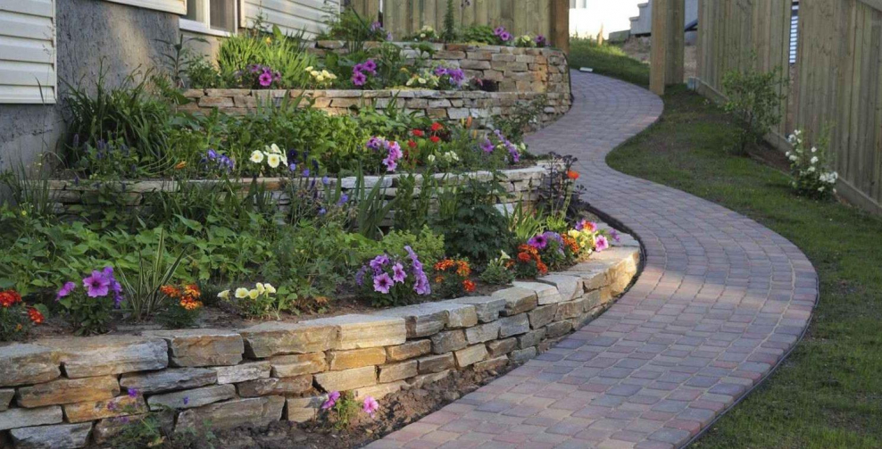 Многоуровневый цветник