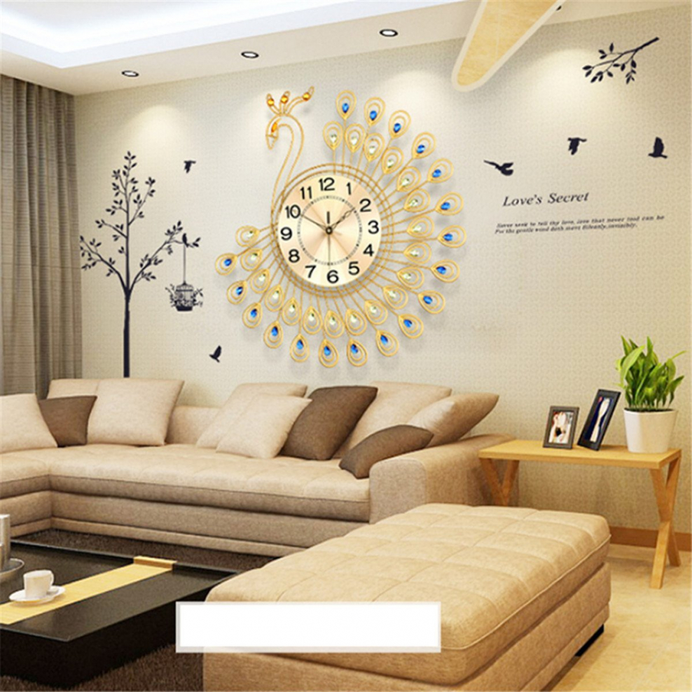 Декорирование стен в гостиной