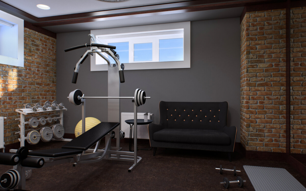 Спортивная комната в доме