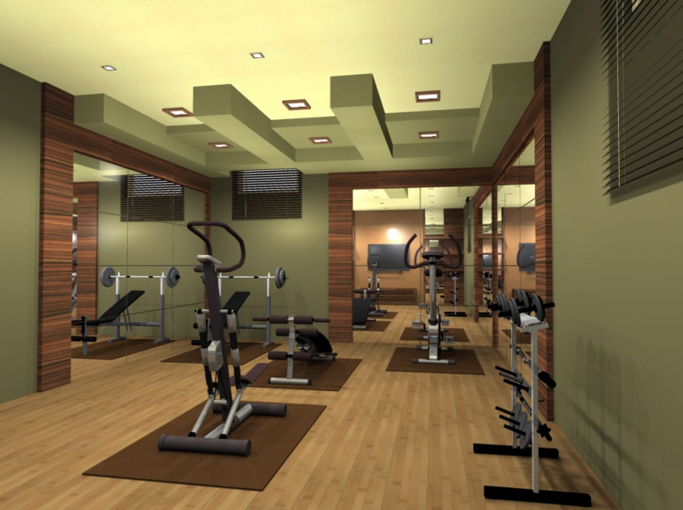 Домашний спортзал в квартире