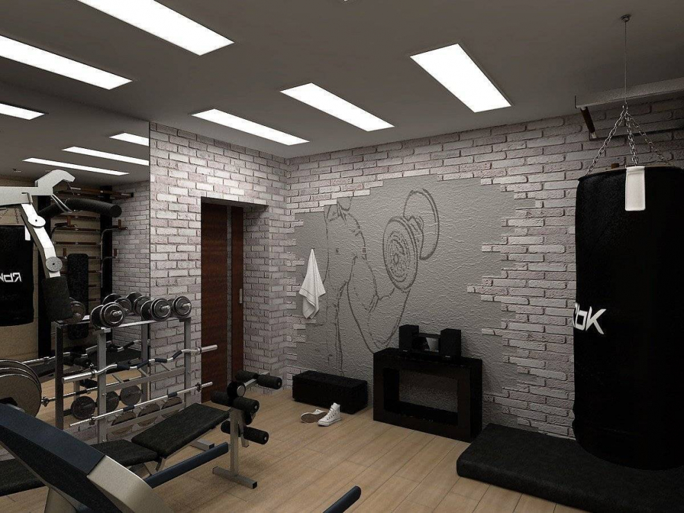 Комната с тренажерами