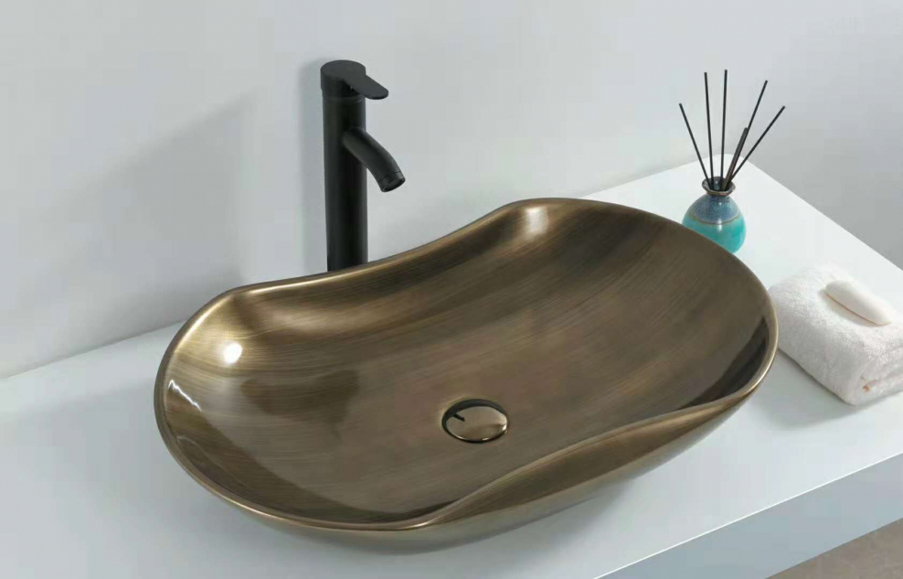 Умывальник CERAMALUX d1334h466