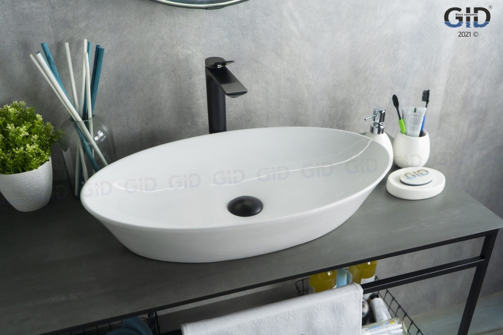 Керамическая накладная раковина для ванной gid n9048 цена