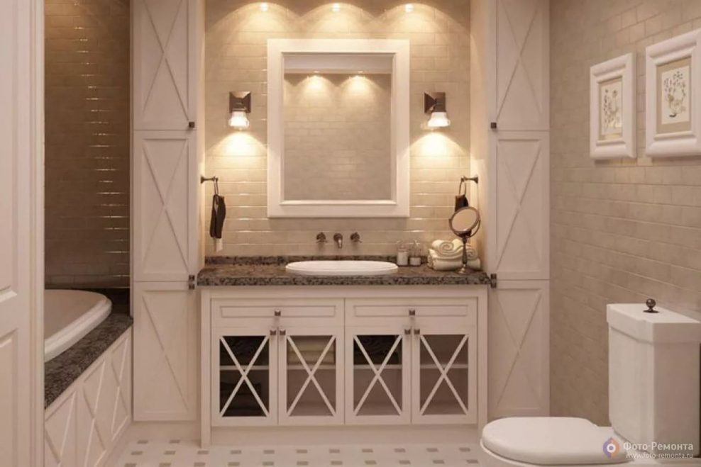 Ванная современная классика