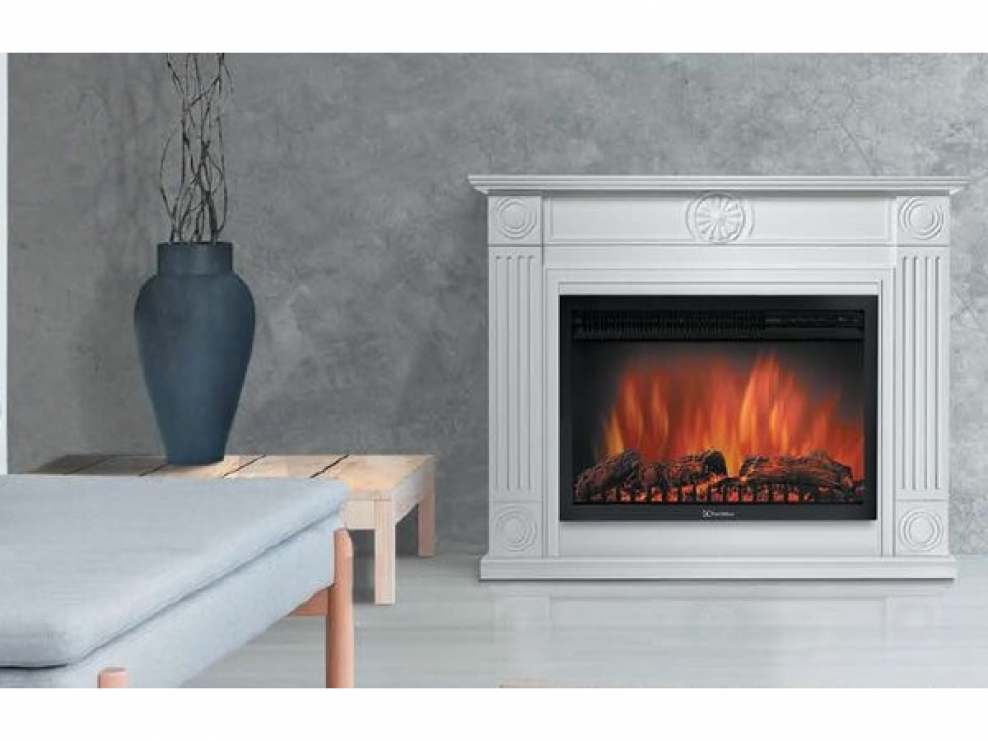 Камин Электролюкс Cubo 30 белый