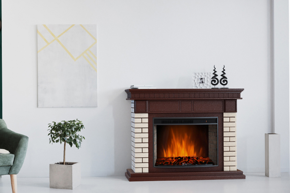 Камин Электролюкс с порталом 2720