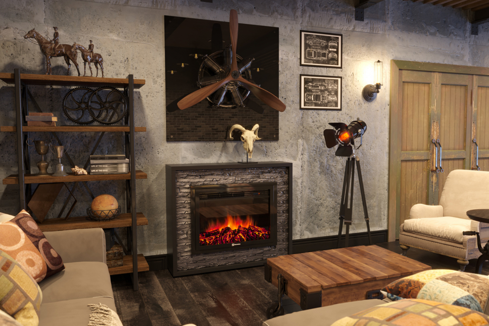 Камин электрический лофт