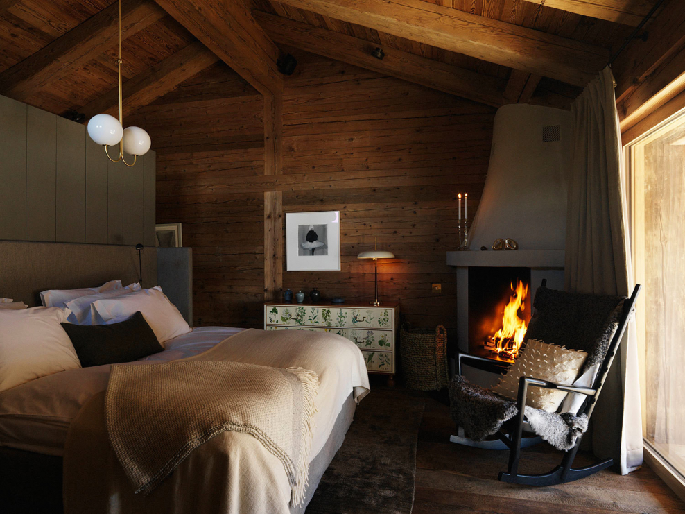 Спальня в стиле хюгге