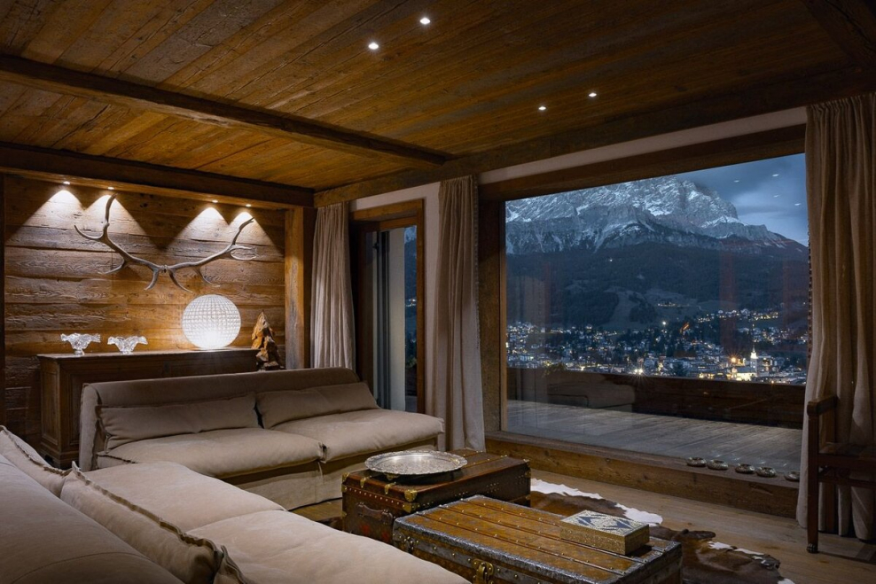 Шалле а горах интерьер