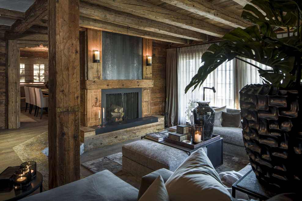 Гостиная в стиле викингов