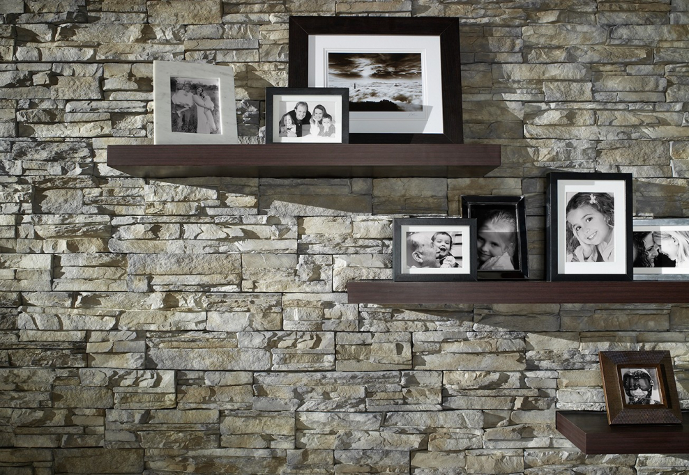 Полки из декоративного камня