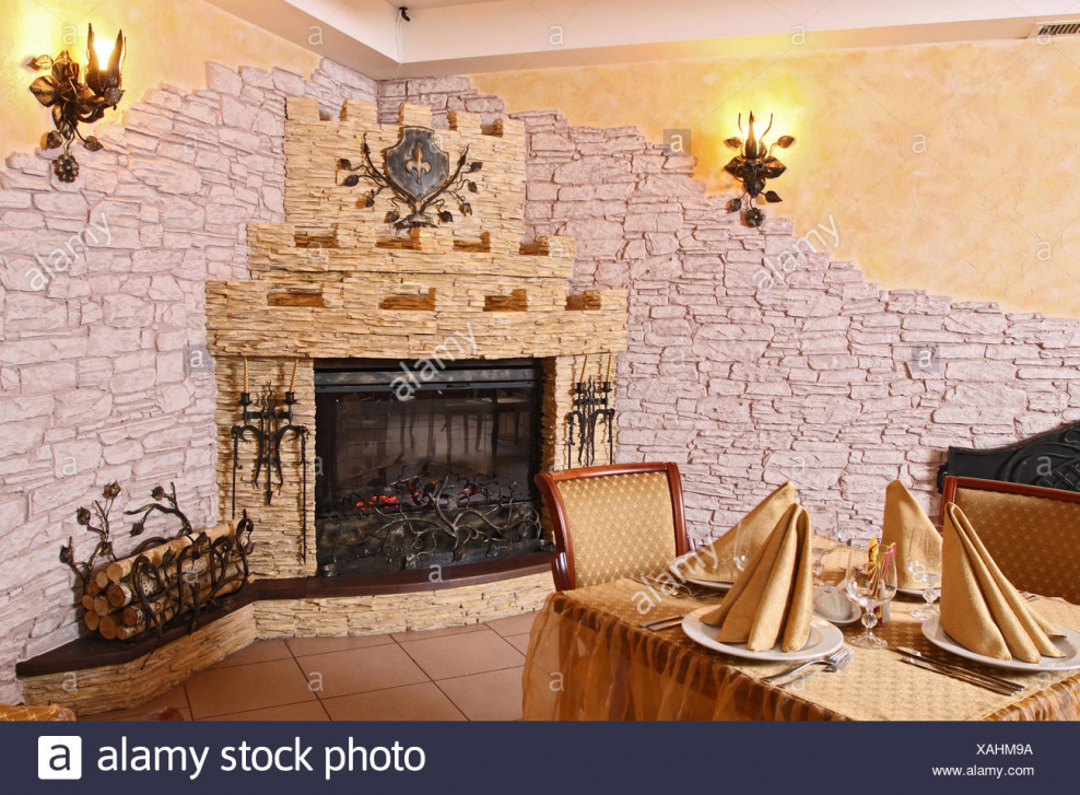 Камины облицовка декоративным камнем