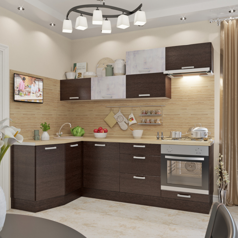 Кухни Леруа Мерлен цвет капучино