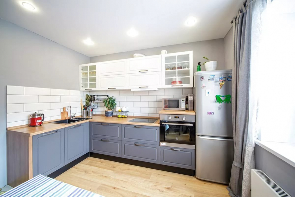 Угловая кухня Сканди