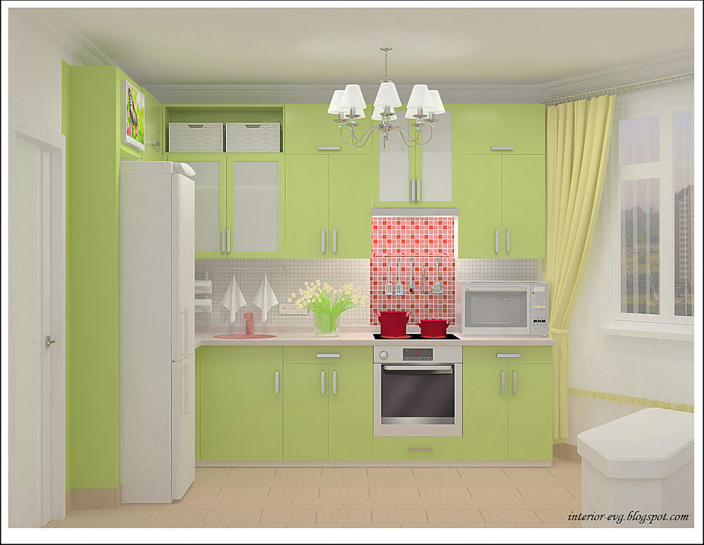 Интерьер кухни бюджетный вариант