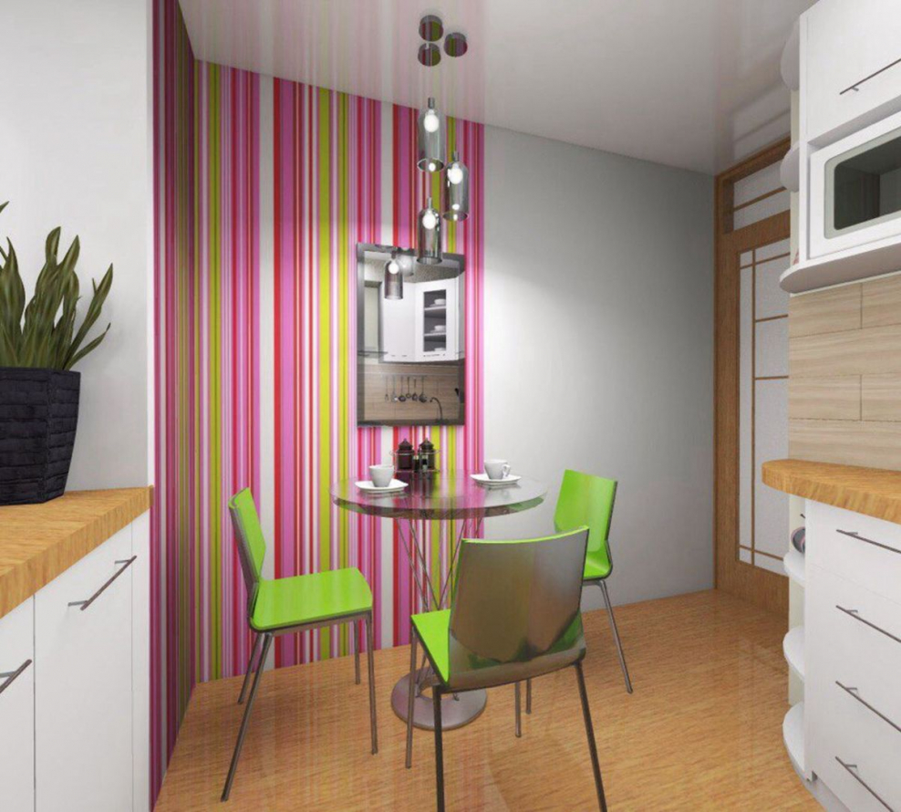 Интерьер для маленькой кухни экономный вариант