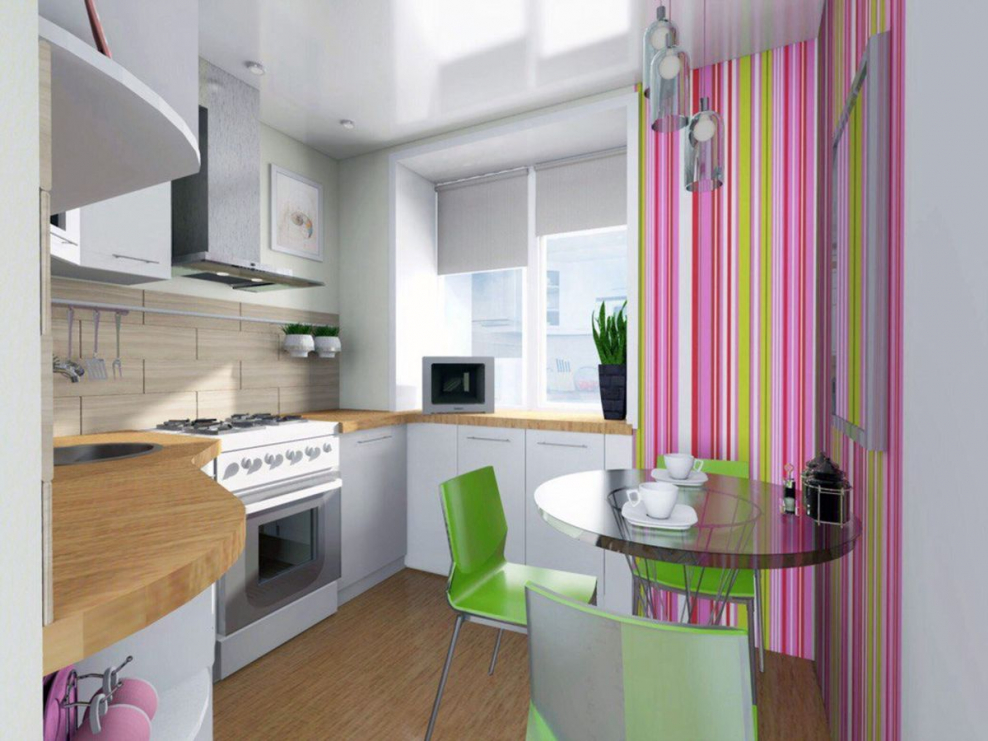 Интерьер кухни бюджетный вариант