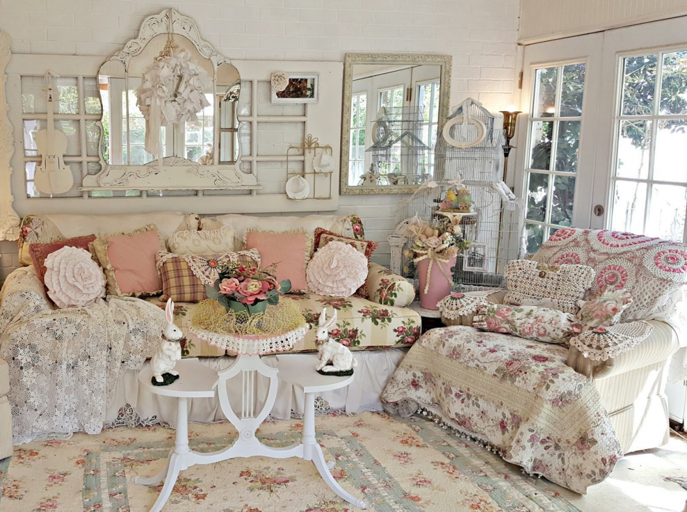Интерьер Shabby Chic