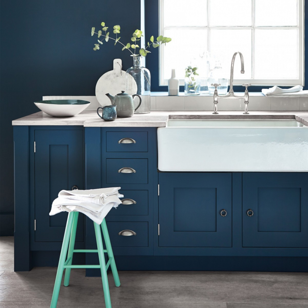 Краска little Greene Hicks Blue