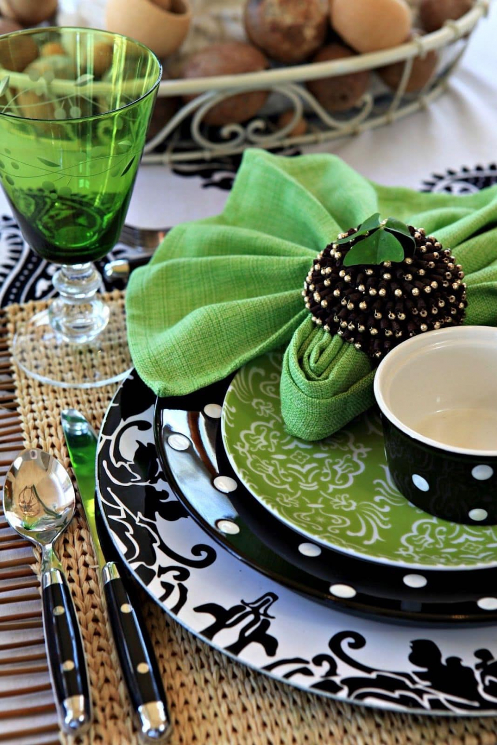 Красивая сервировка стола