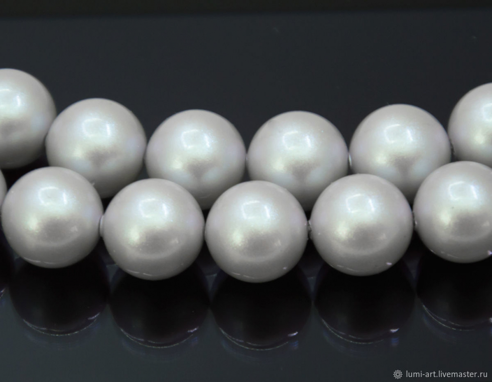 Iridescent dove Grey жемчуг Сваровски