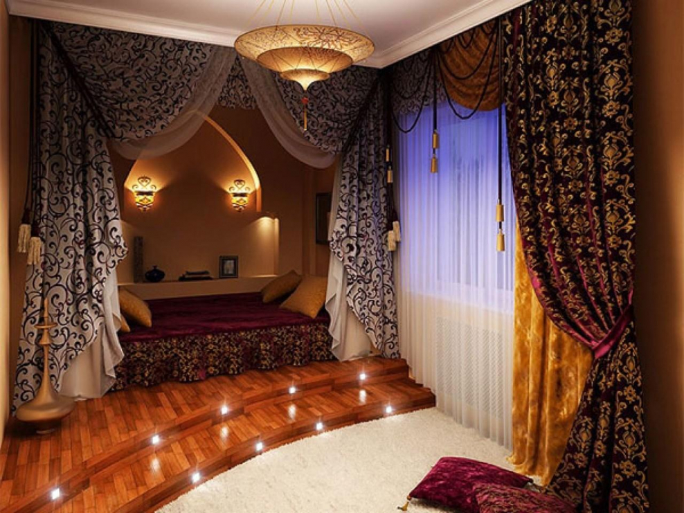 Шторы в Восточном стиле