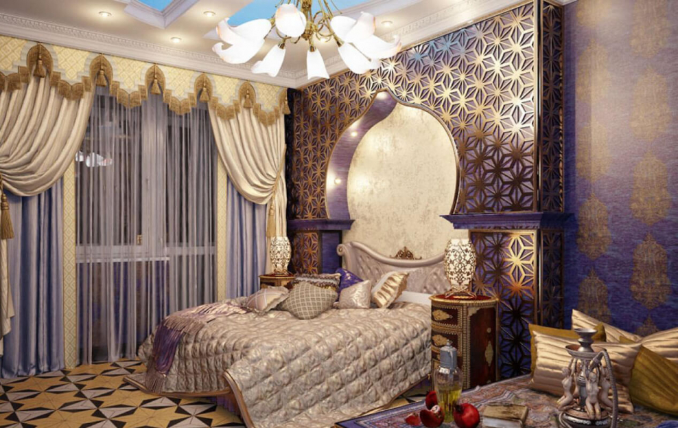 Шторы в арабском стиле