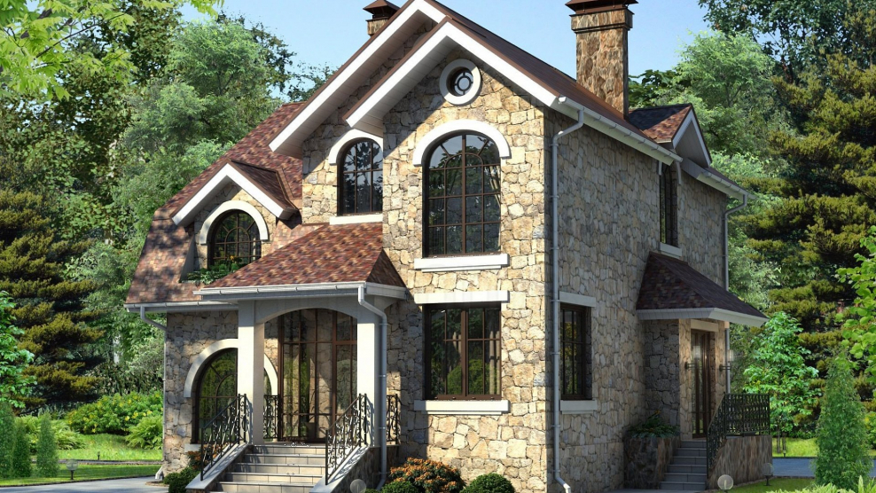 Красивые коттеджи