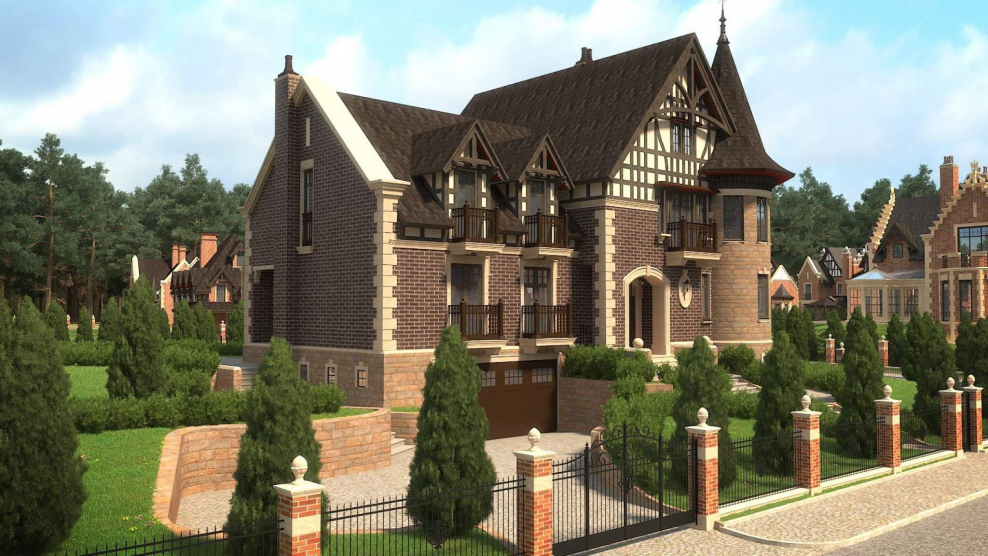 Особняк с участком