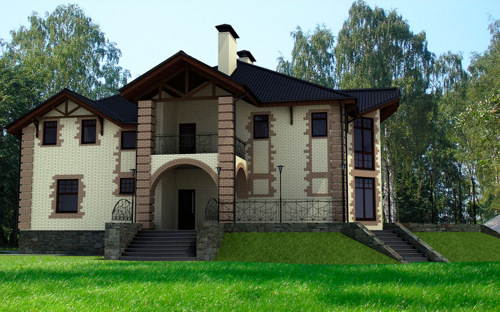 Дом 500 кв метров проект