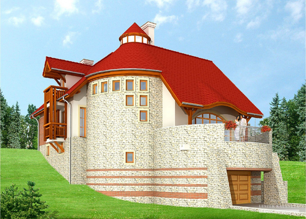 Коттедж с цокольным этажом