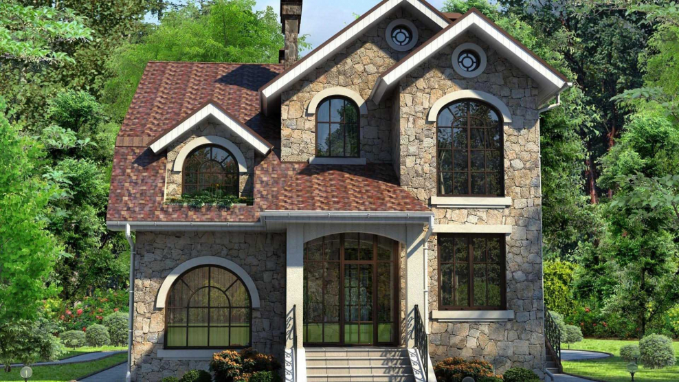 Дом замок 200 кв м