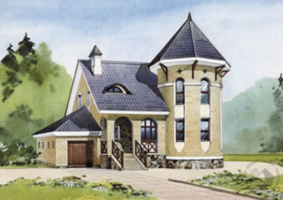 Дом-башня проекты