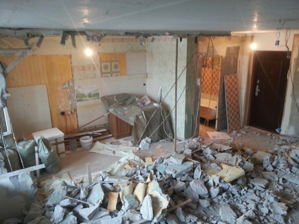 Сносим стены в хрущевке