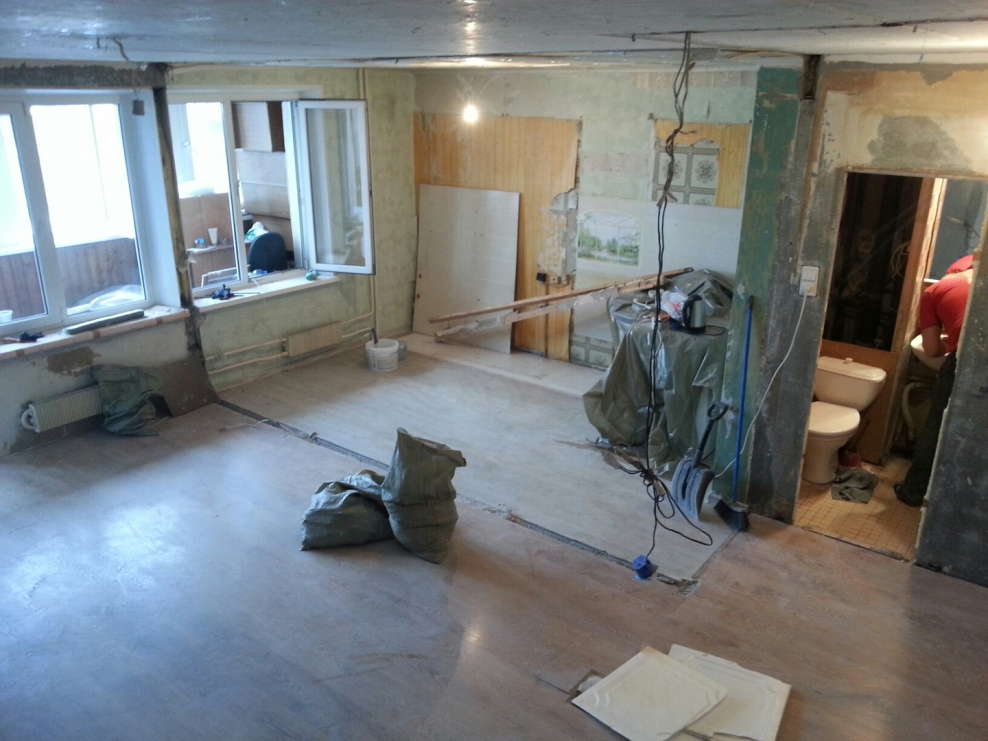 Демонтаж квартиры в Москве