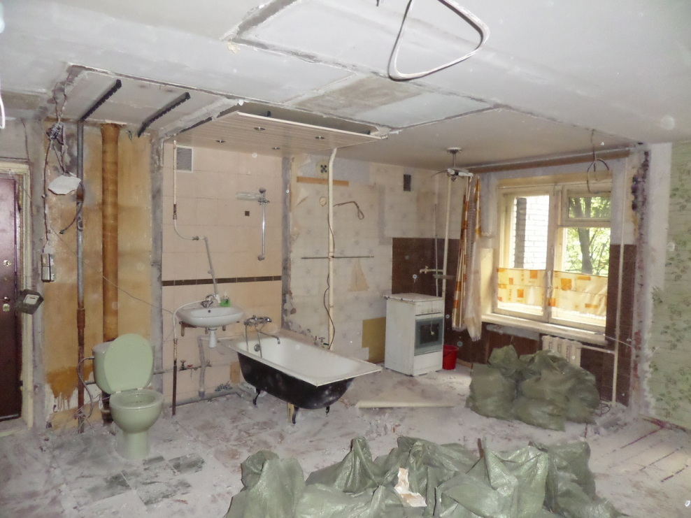 Демонтаж в хрущевке