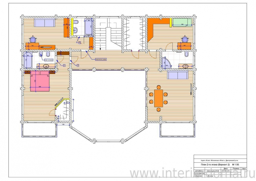 Планировка с расстановкой арендаторов