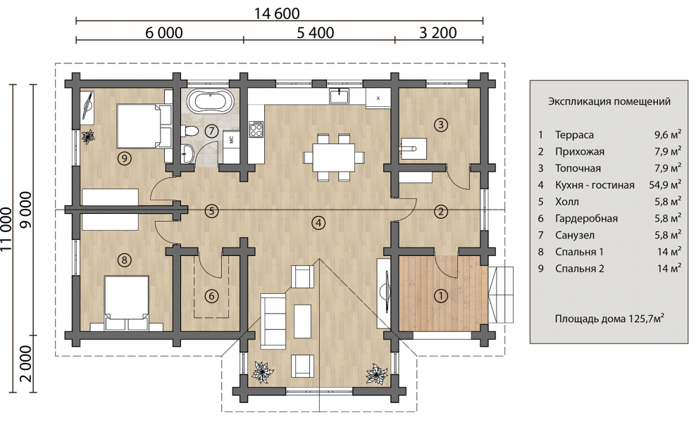 План квартиры