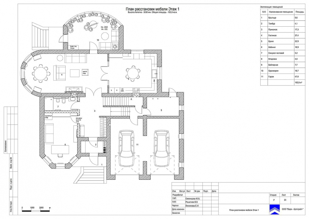 Проект дома с планировкой