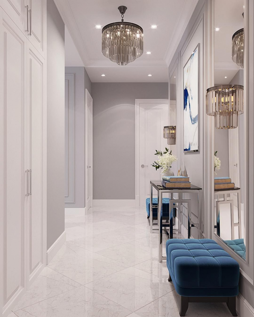 Прихожая в стиле современная Неоклассика