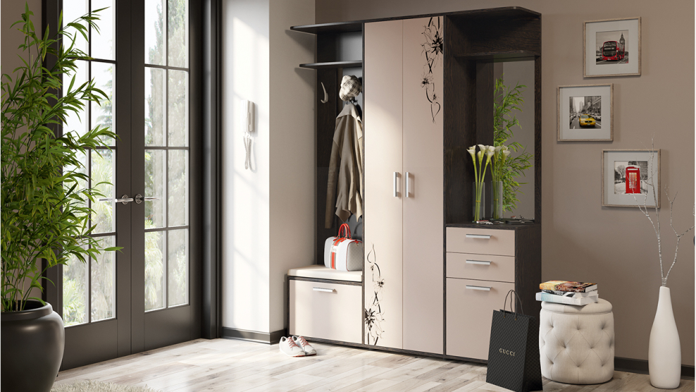 Прихожая лофт-2 сонома