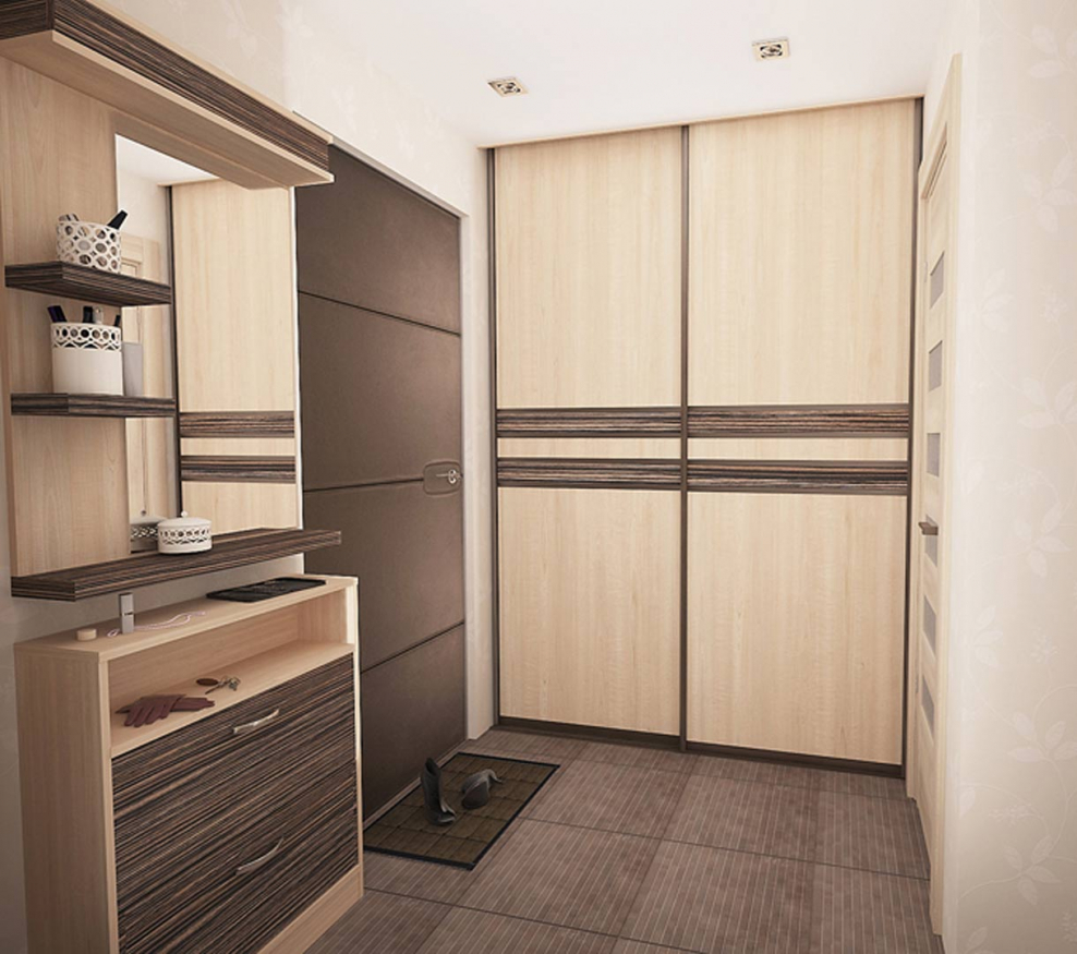 Встроенные шкафы в коридор