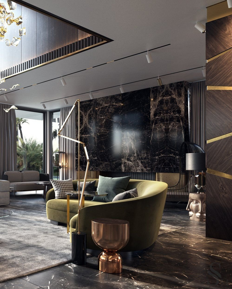 Лакшери вилла интерьер